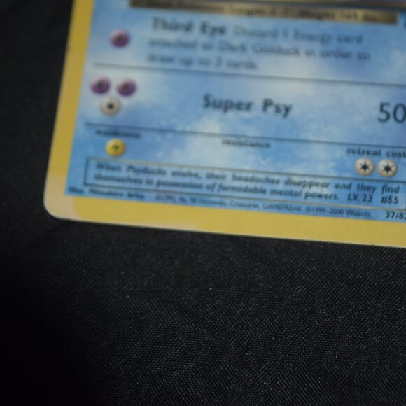 Pokemon Team Rocket #37/82 Dark Golduck, LP, Uncommon - Picture 3 of 6